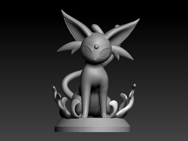 Pokemon espeon 3D print model_4