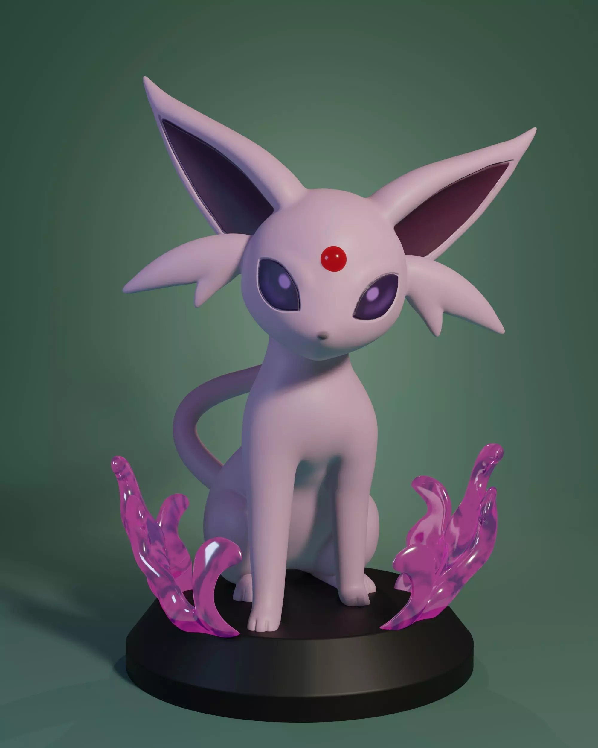 Pokemon espeon 3D print model_0