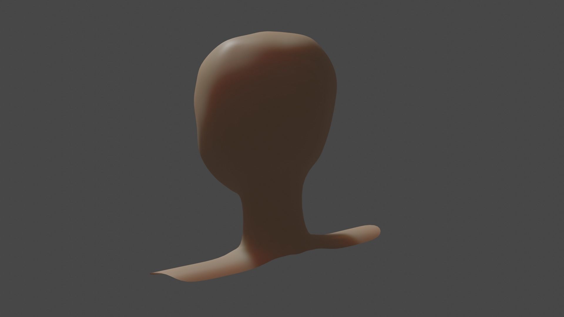 Head character  Free 3D model_1