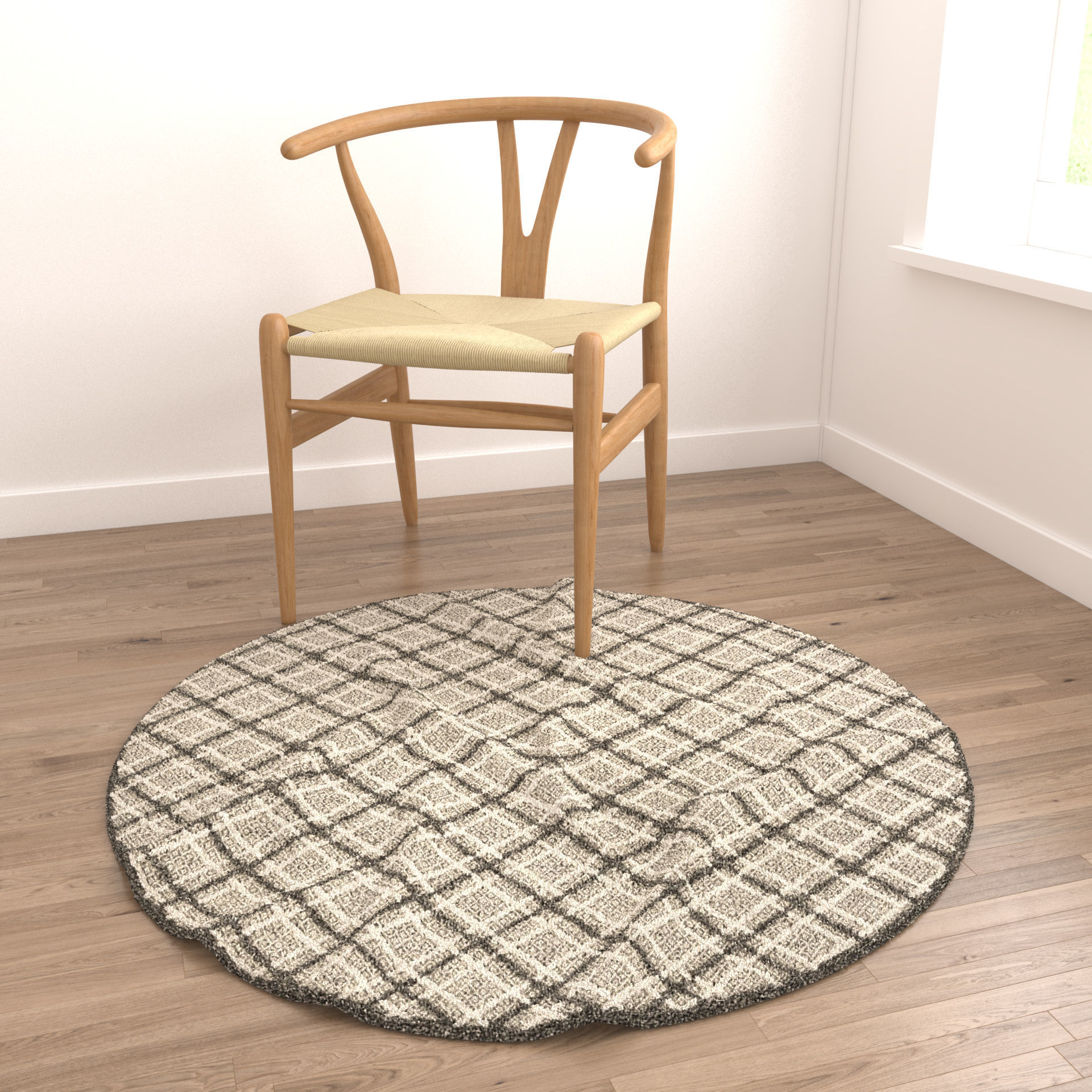 Rugs No 546 Low-poly 3D model_5