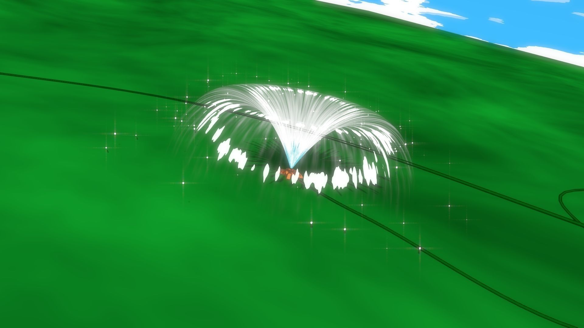 For Anime in Blender - Garden Sprinkler 3D model_11