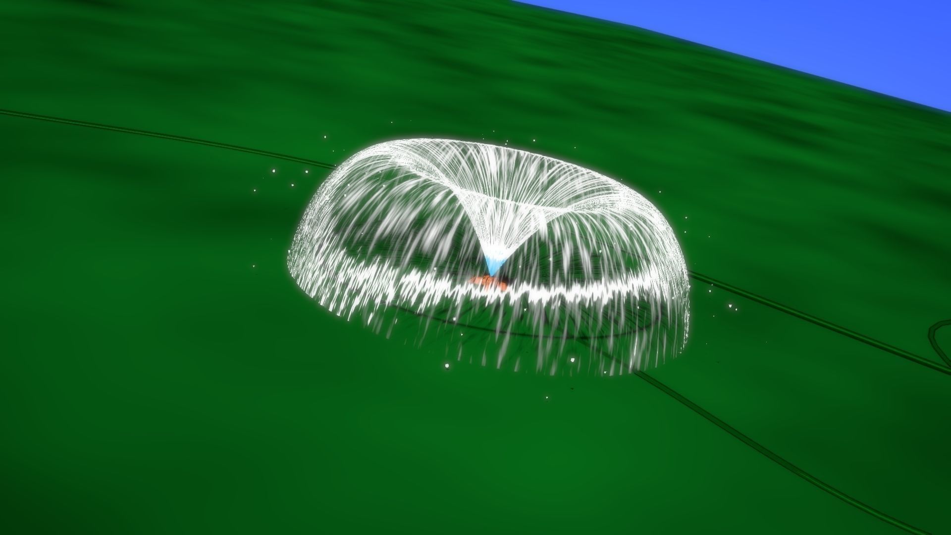 For Anime in Blender - Garden Sprinkler 3D model_57