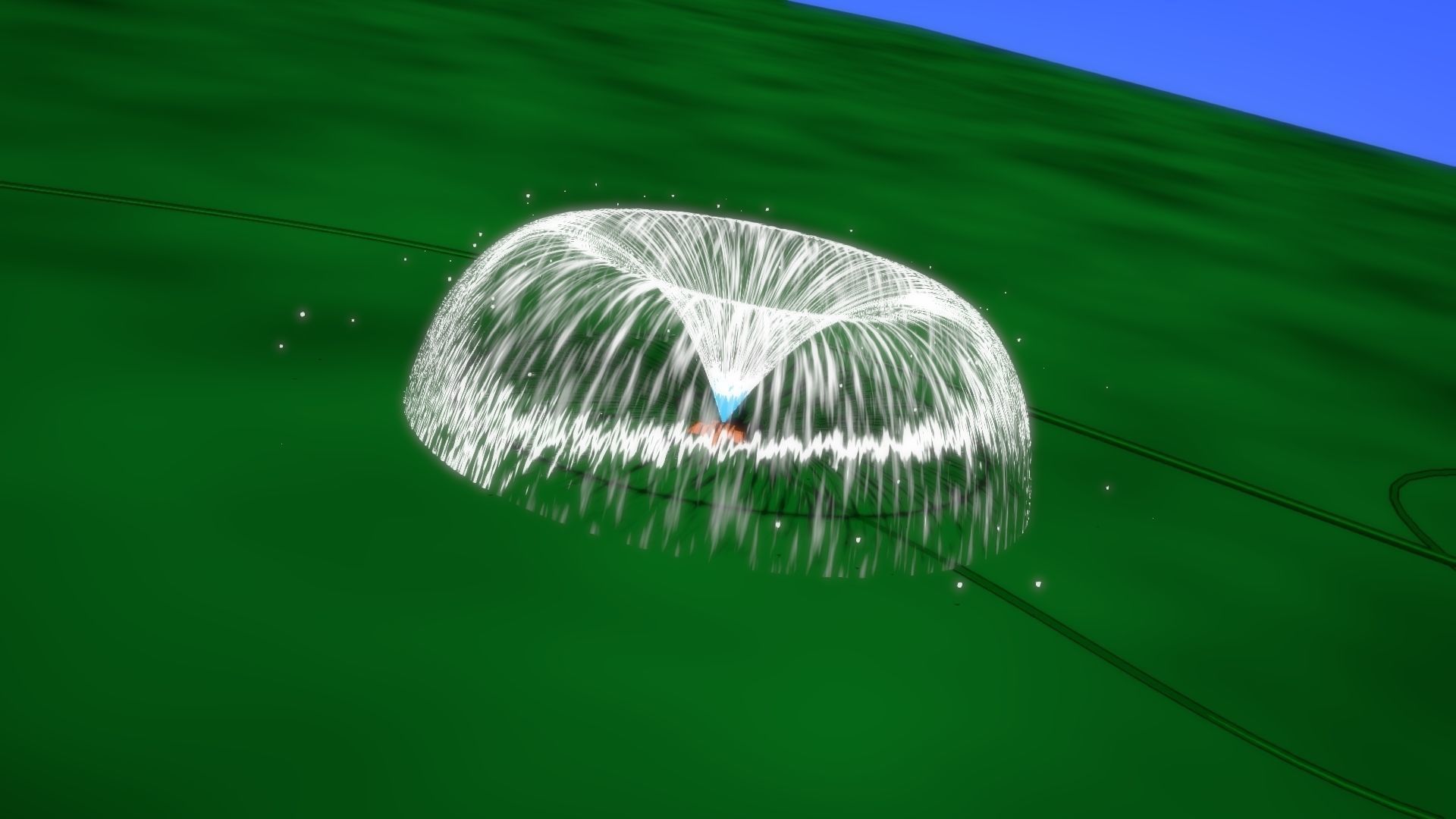 For Anime in Blender - Garden Sprinkler 3D model_36