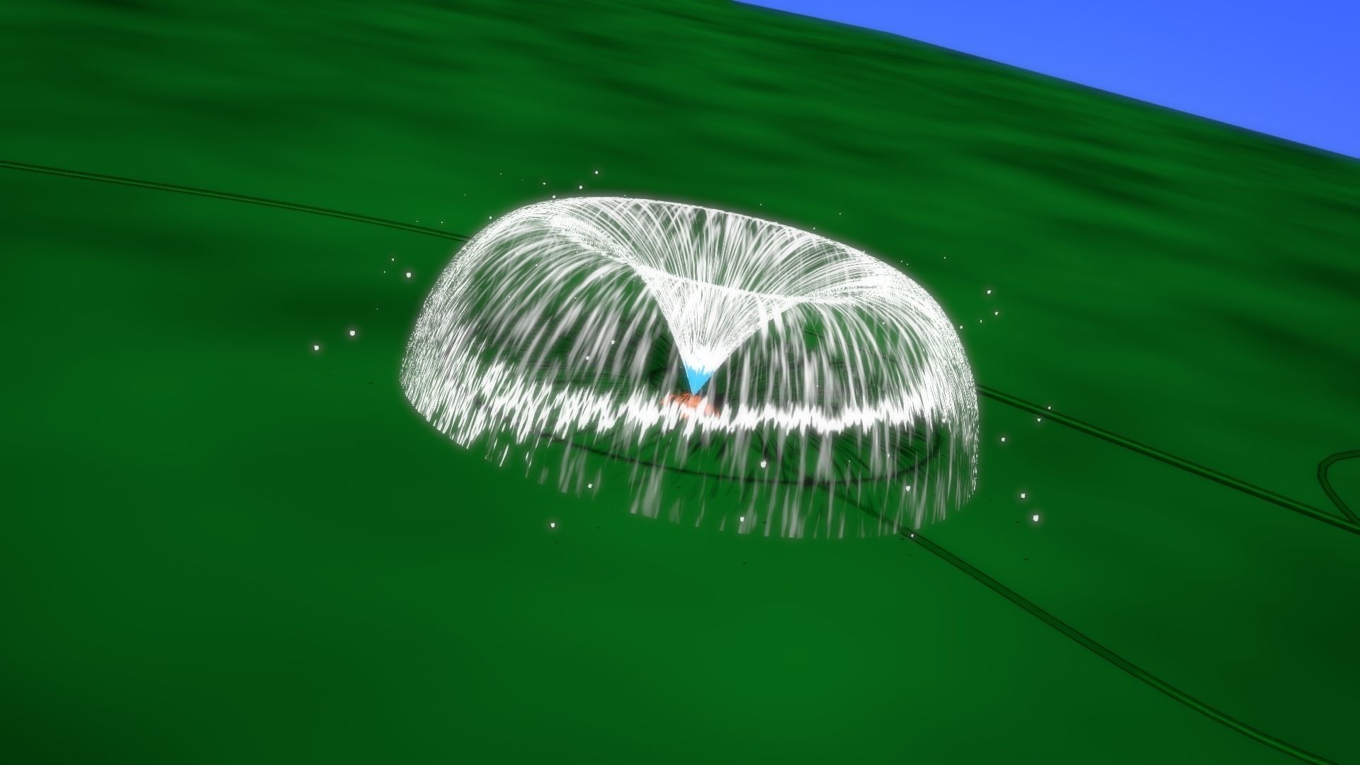 For Anime in Blender - Garden Sprinkler 3D model_45