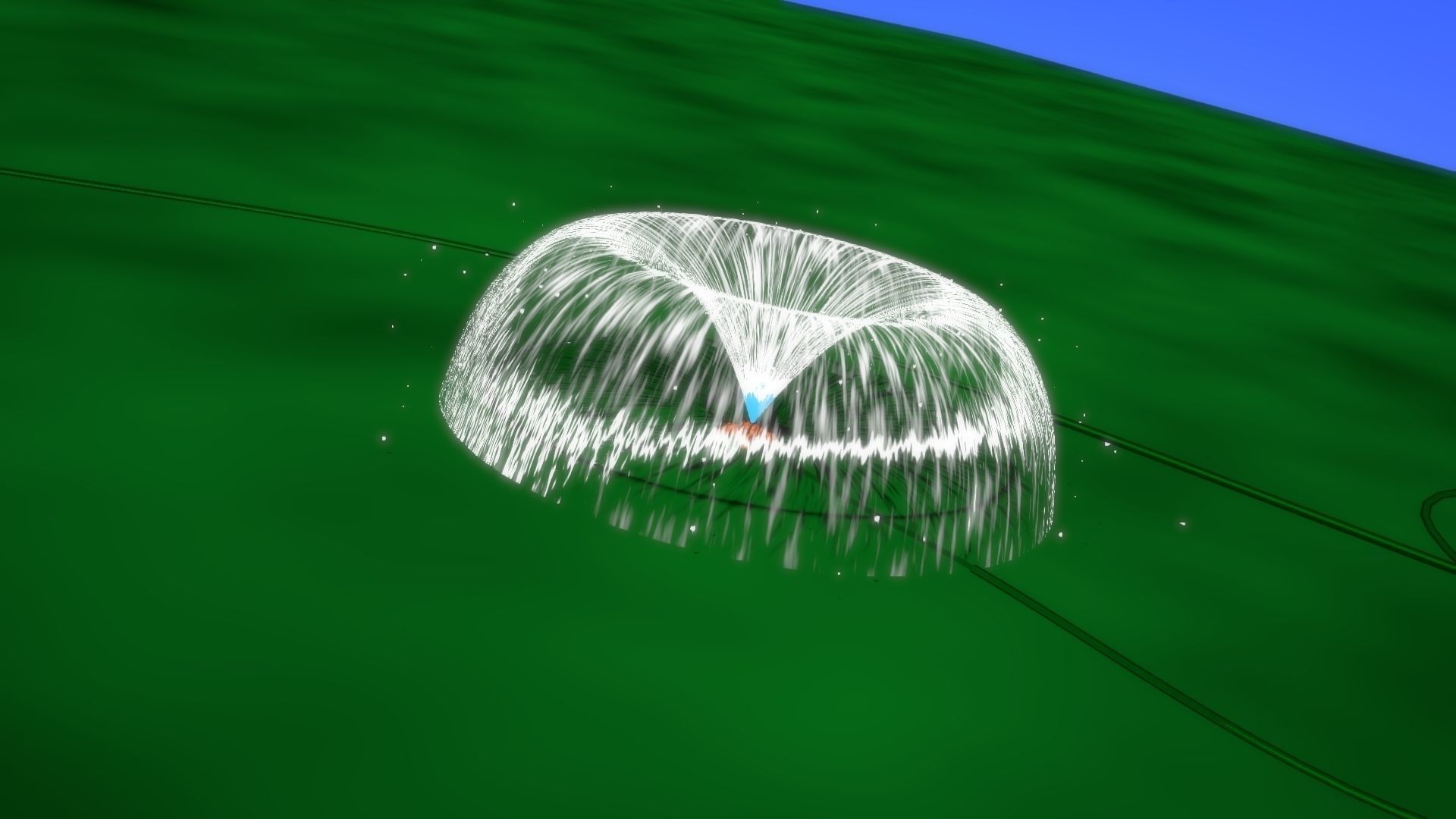 For Anime in Blender - Garden Sprinkler 3D model_56