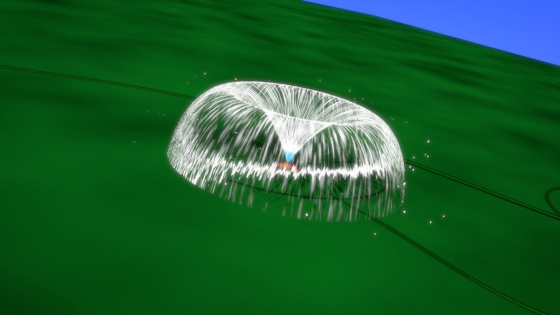 For Anime in Blender - Garden Sprinkler 3D model_49