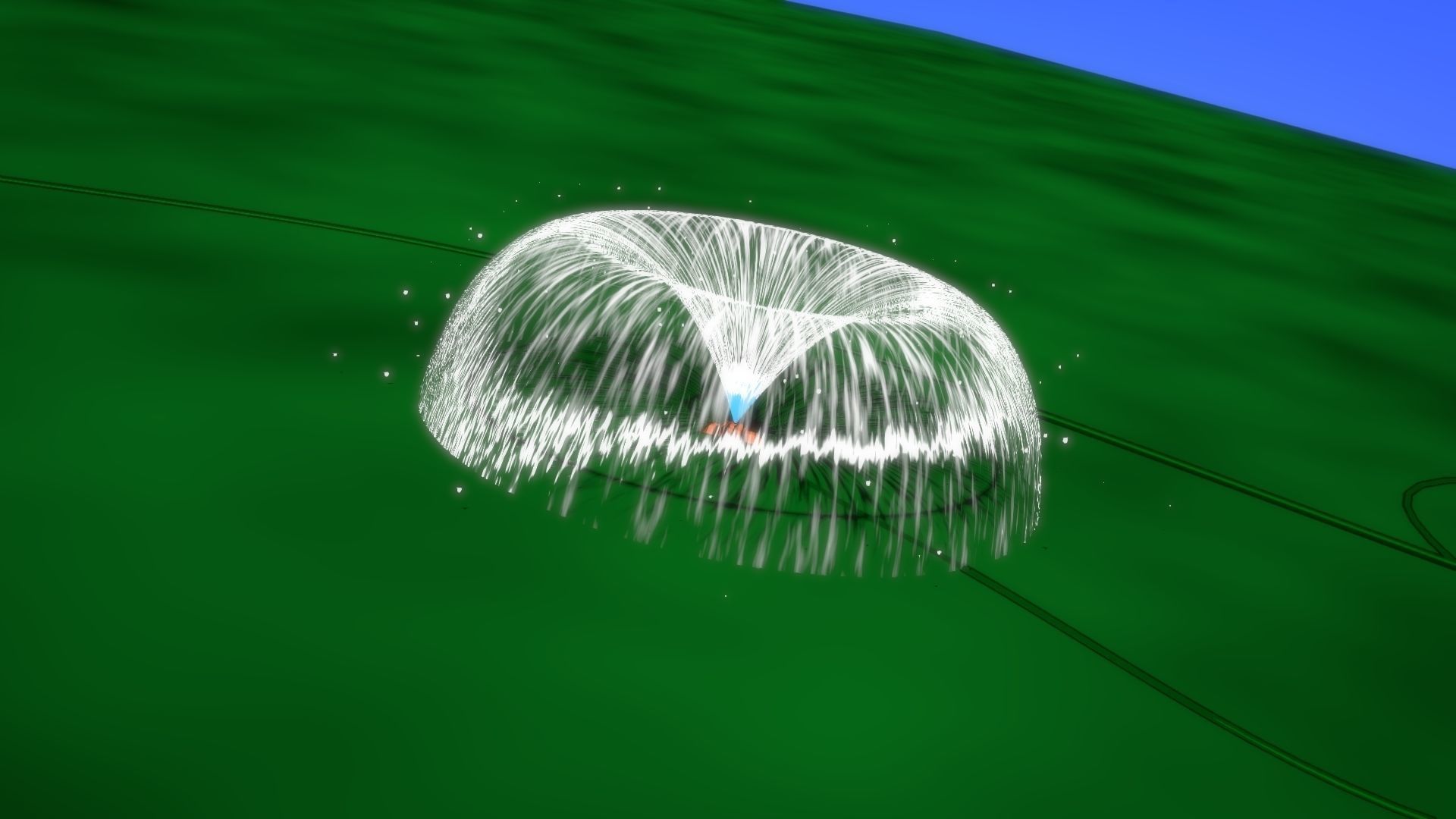 For Anime in Blender - Garden Sprinkler 3D model_41