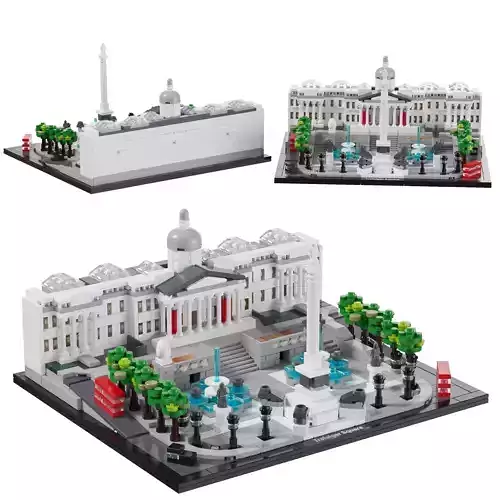 Lego Architecture - 21045 Trafalgar Square 3D model