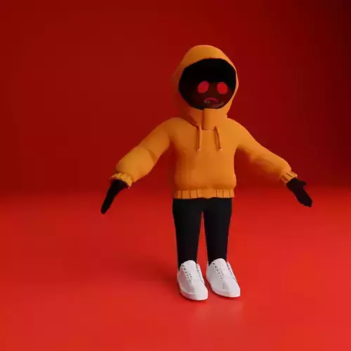 LCD BOT 3D model