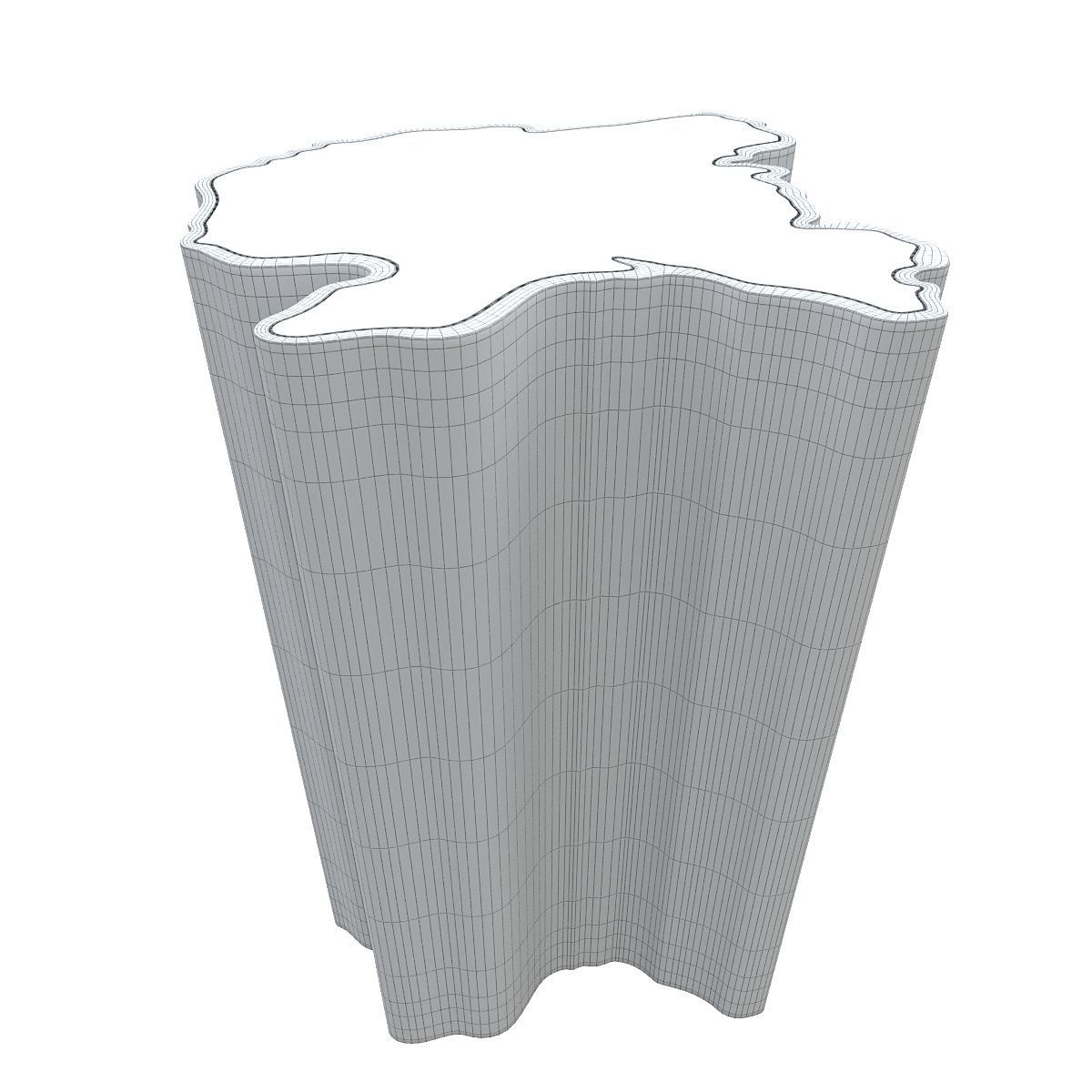 SEQUOIA side table big 3D model_1