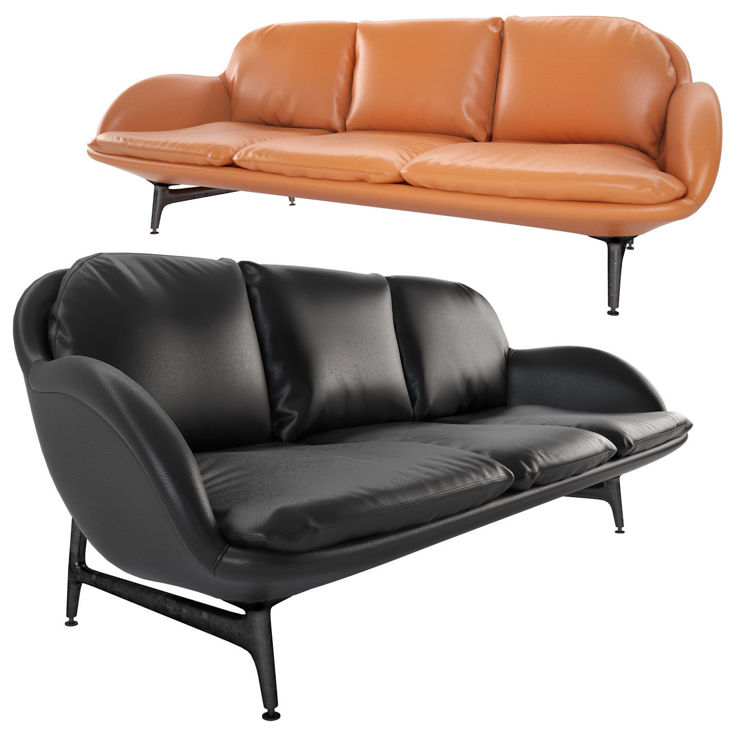 Sofa 002 3D model_1