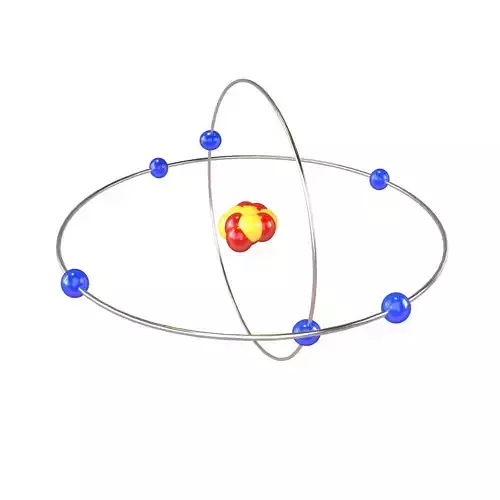 Carbon Chemical Element v2 001 Low-poly 3D model Carbon Chemical Element v2 001 Low-poly 3D model