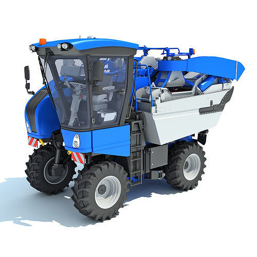 Grape Harvester  3D model