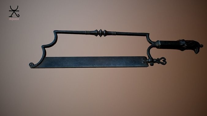 Early Surgical Amputation Saw Low-poly 3D model
