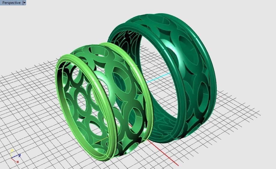 ring set 22 collection1 3D print model_12