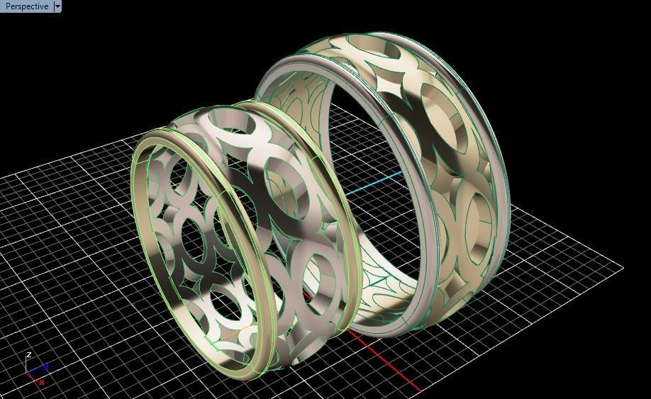 ring set 22 collection1 3D print model_14