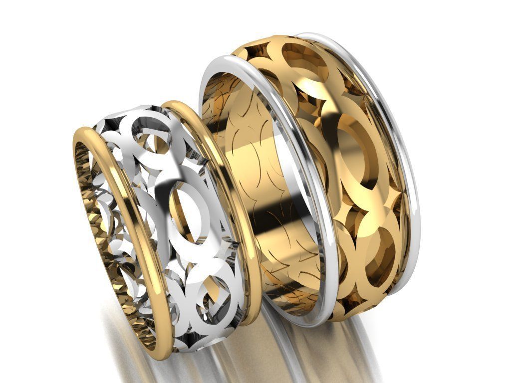 ring set 22 collection1 3D print model_2