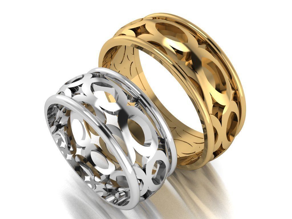 ring set 22 collection1 3D print model_5