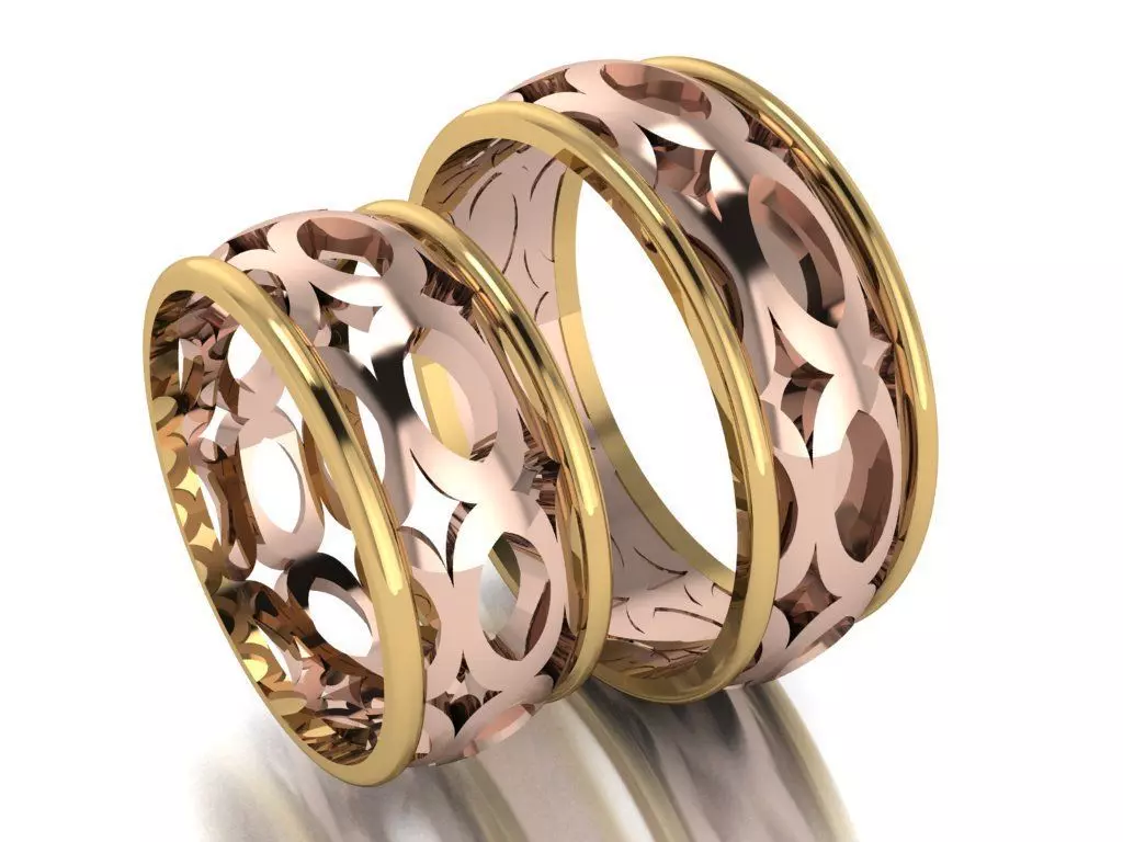 ring set 22 collection1 3D print model_0