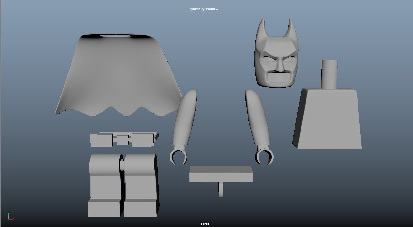 Lego - BatMan 3D print model_6