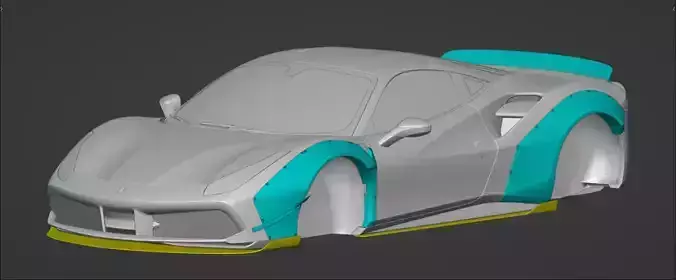 Ferrari 488 GTB Liberty Walk