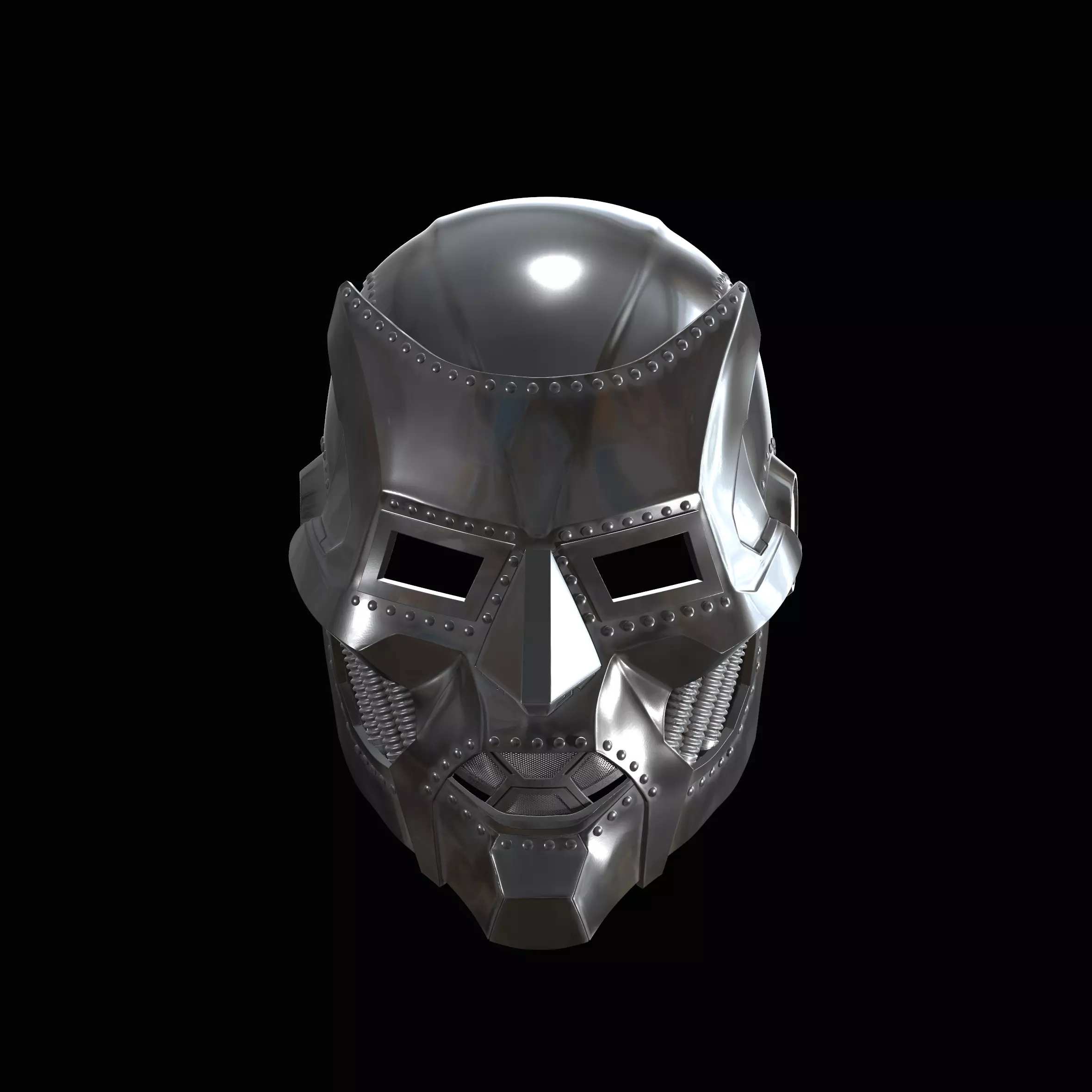 Classic Comic Inspired Dr Doom Helmet Design by Stayion Studios 3D print model_0