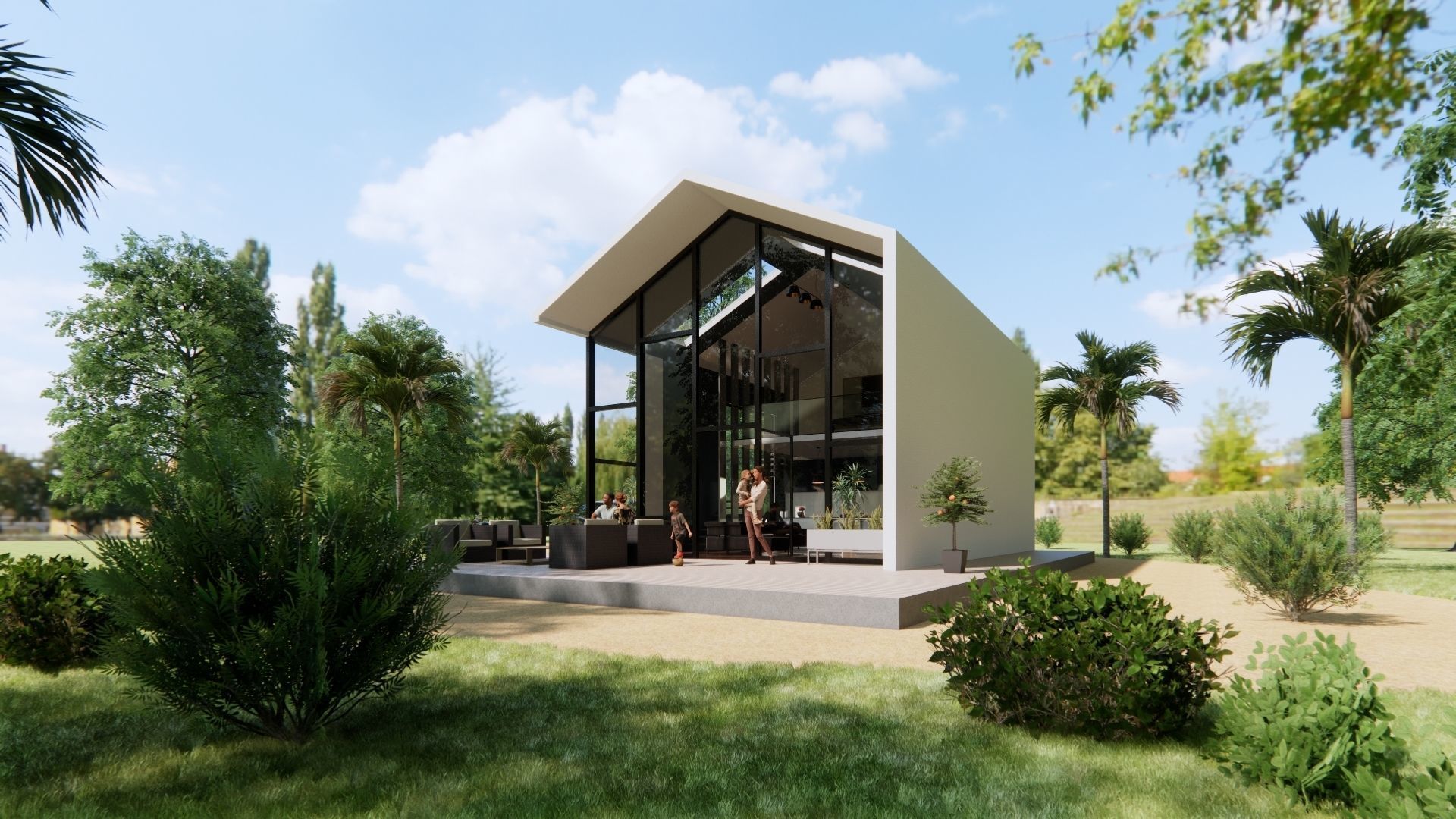 HOUSE MODELS-10 PIECE  3D Model Collection_2