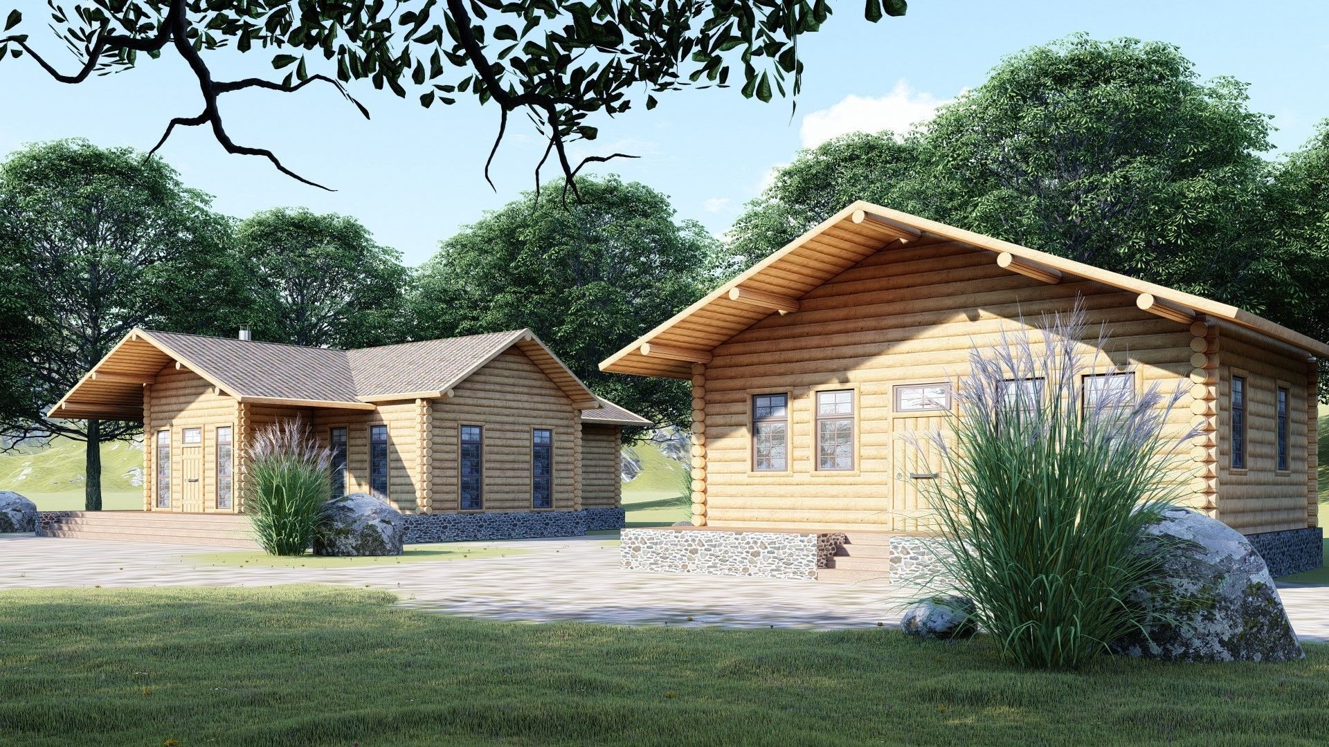 HOUSE MODELS-10 PIECE  3D Model Collection_19