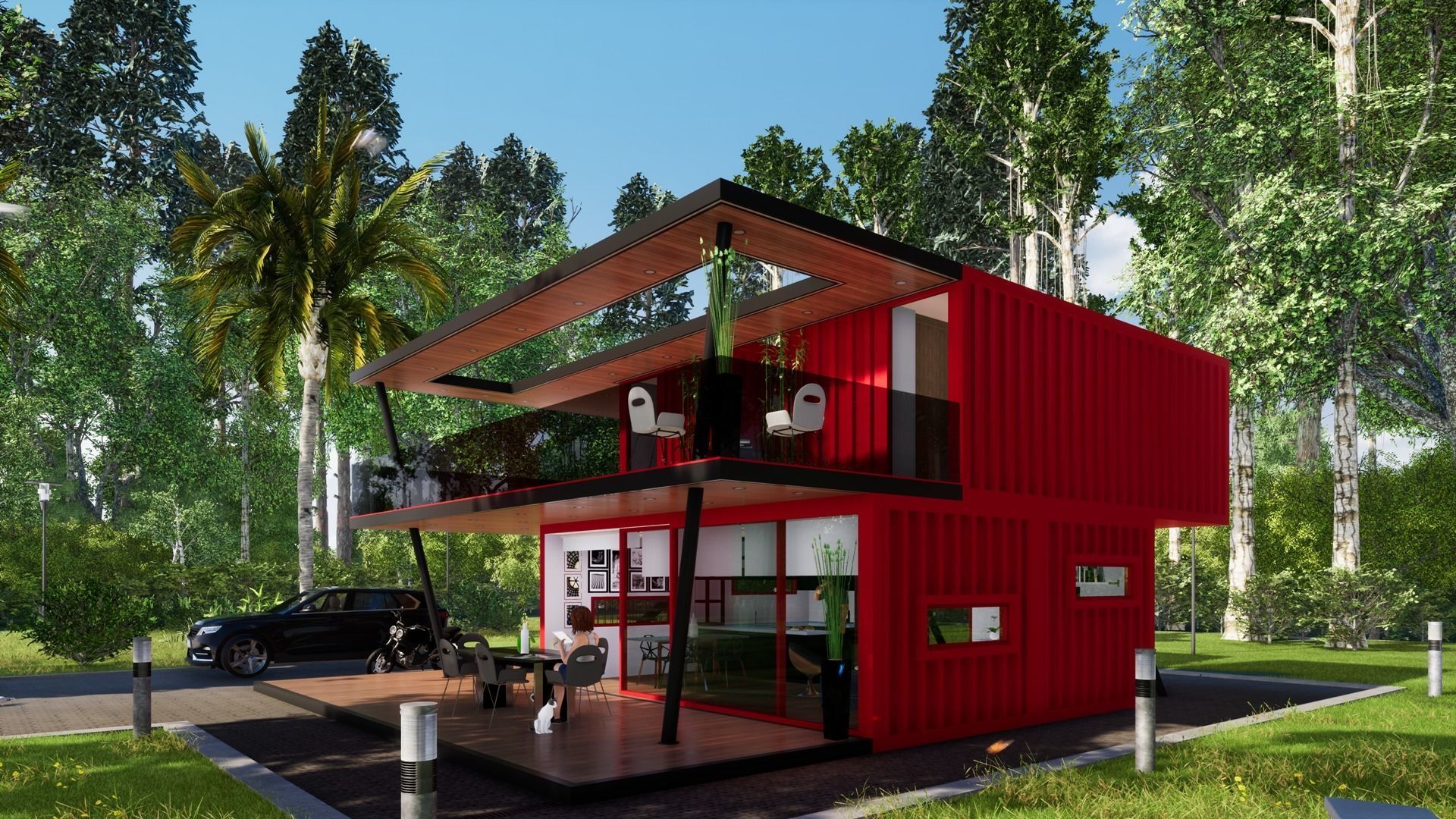 HOUSE MODELS-10 PIECE  3D Model Collection_27