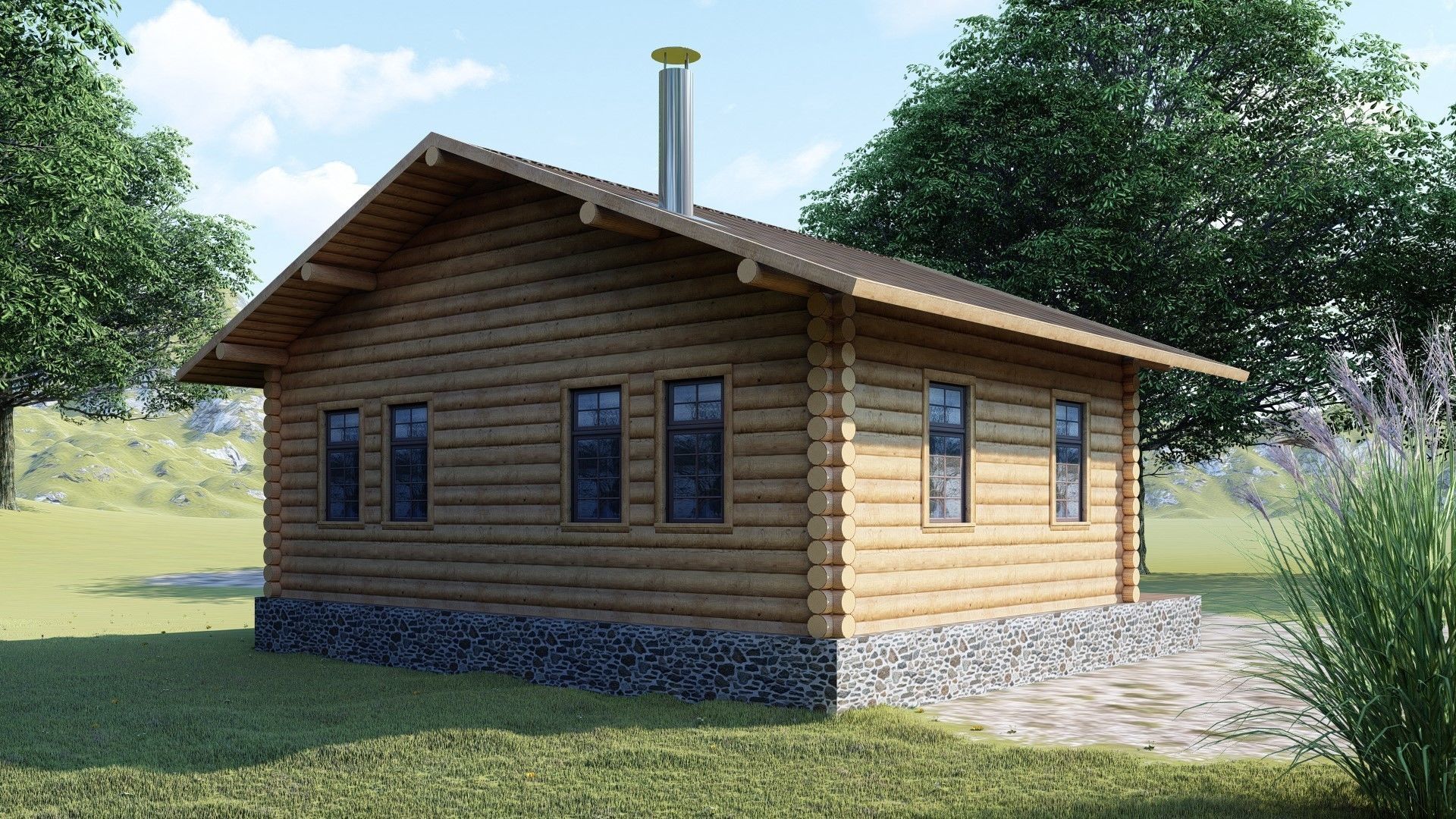 HOUSE MODELS-10 PIECE  3D Model Collection_15