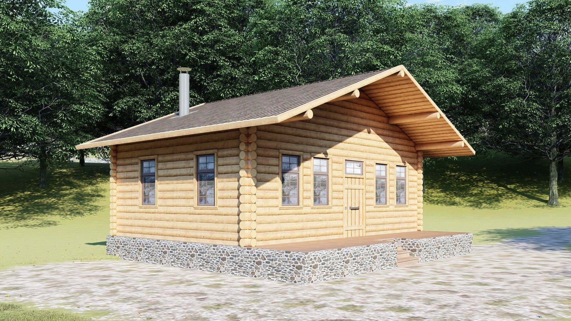 HOUSE MODELS-10 PIECE  3D Model Collection_14