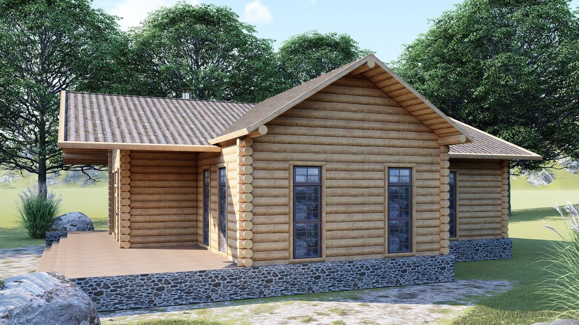 HOUSE MODELS-10 PIECE  3D Model Collection_22