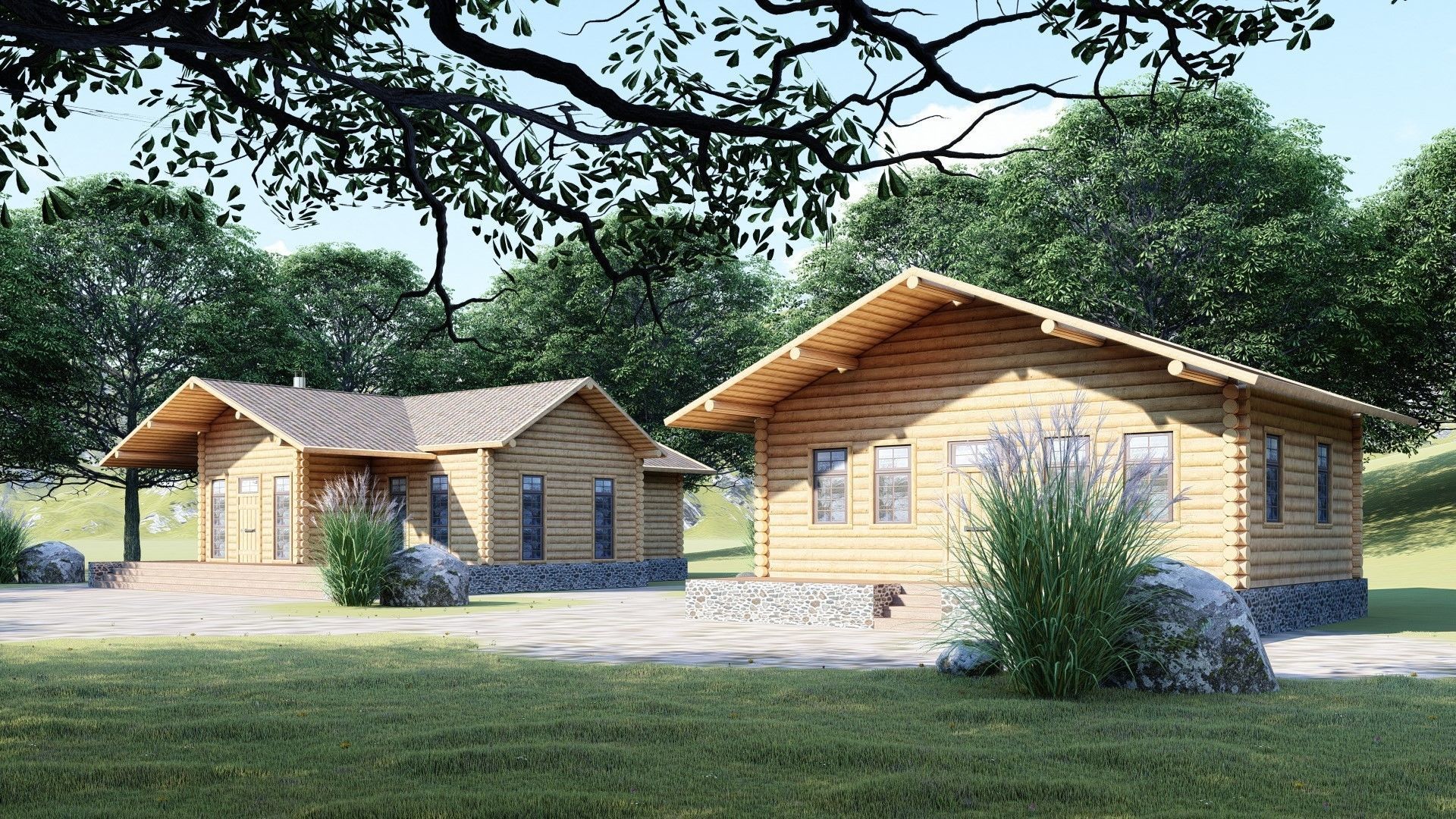 HOUSE MODELS-10 PIECE  3D Model Collection_23