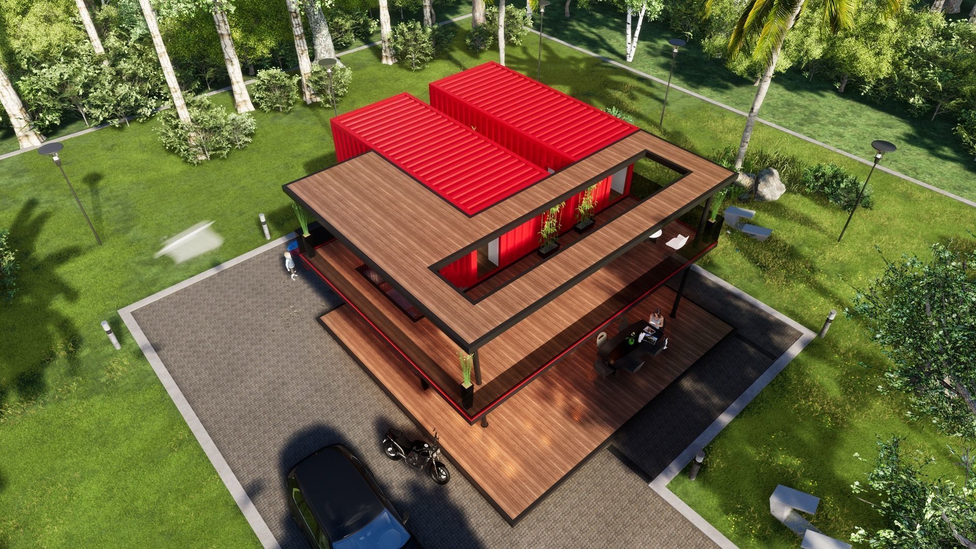 HOUSE MODELS-10 PIECE  3D Model Collection_1