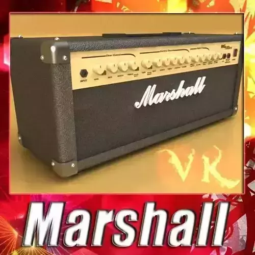 Marshall Amplifier MG Series High Detail