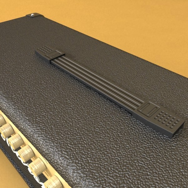 Marshall Amplifier MG Series High Detail 3D model_3