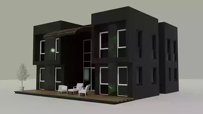 3d Home marble sphere