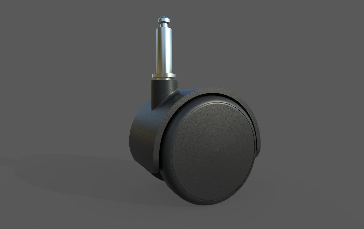 Caster Wheel M8 Low-poly 3D model_6