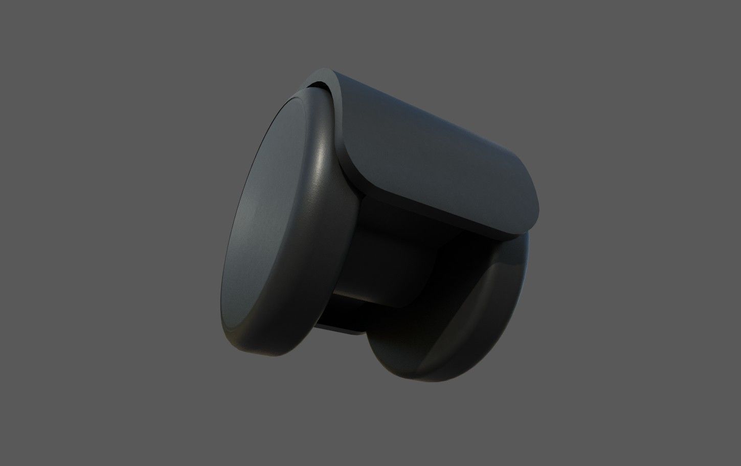 Caster Wheel M8 Low-poly 3D model_25