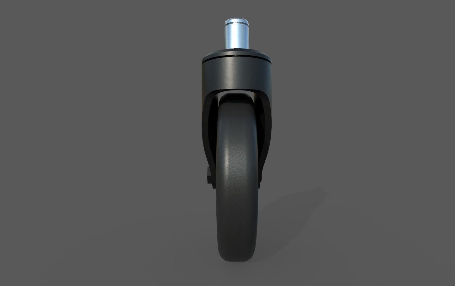 Caster Wheel M10 Low-poly 3D model_5