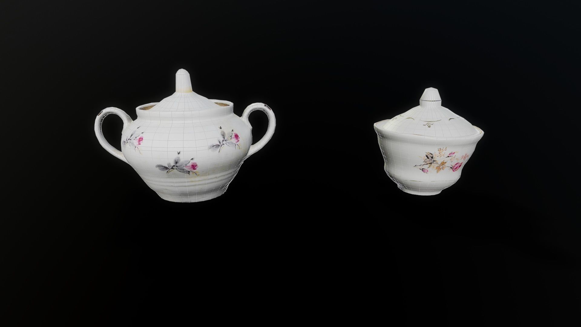 3D Scan Kitchen Service 02 Pack - Props Low-poly 3D model_8