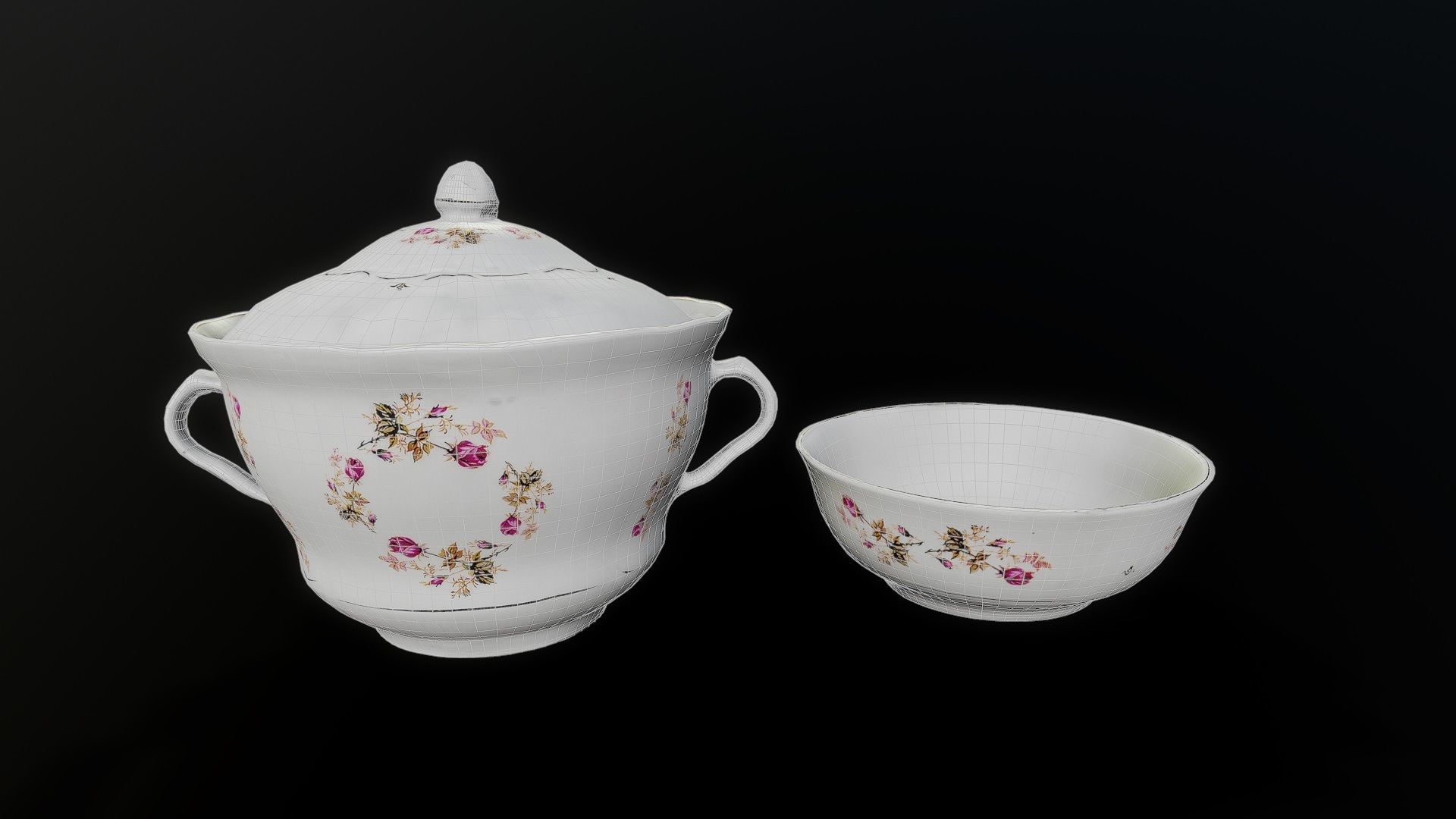 3D Scan Kitchen Service 02 Pack - Props Low-poly 3D model_4