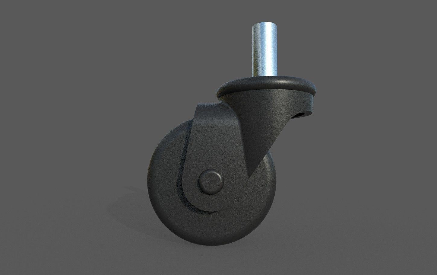Caster Wheel M13 Low-poly 3D model_4