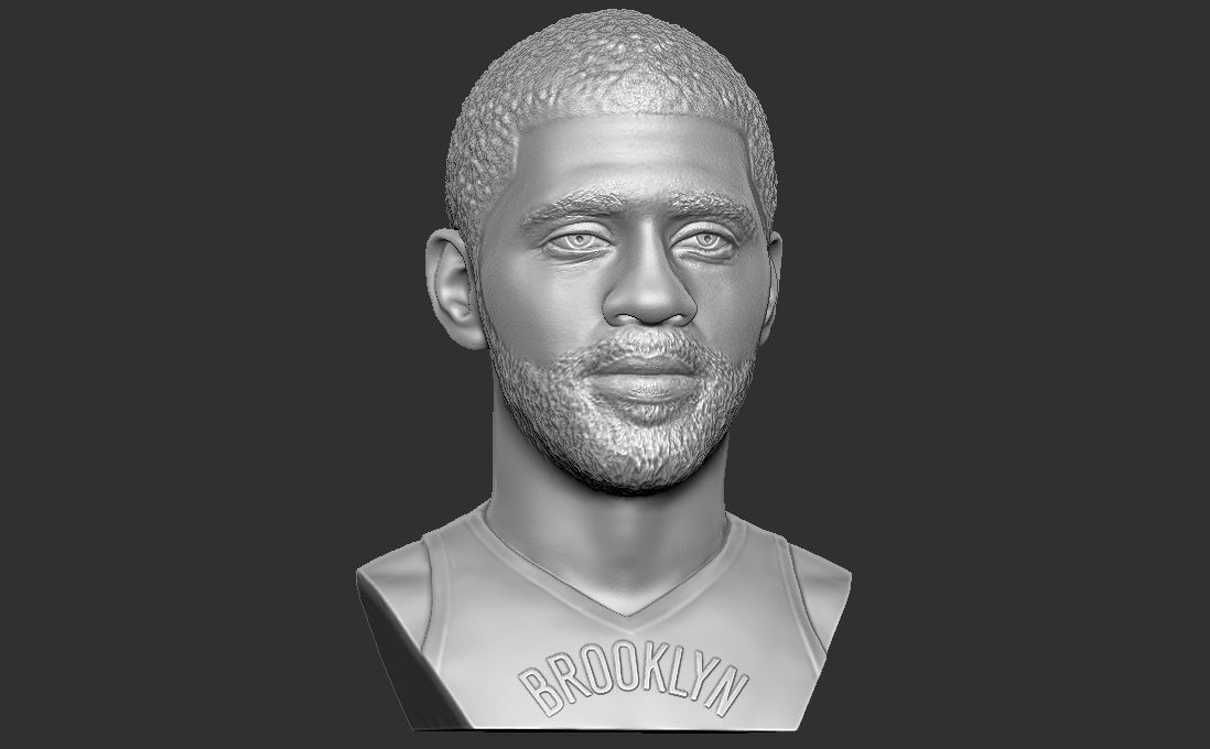 Kyrie Irving bust for 3D printing 3D print model_17
