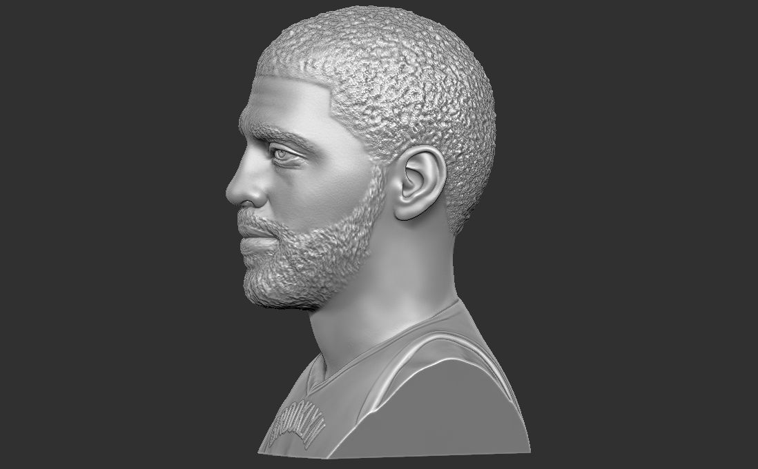 Kyrie Irving bust for 3D printing 3D print model_9