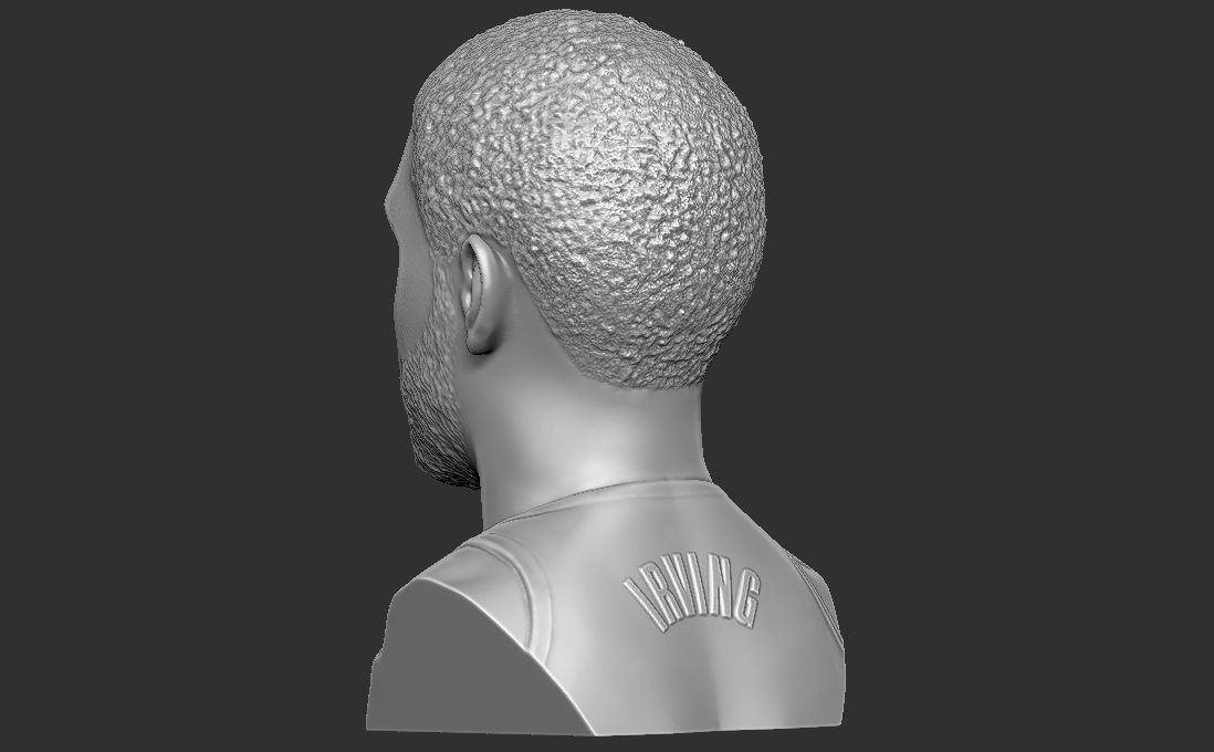Kyrie Irving bust for 3D printing 3D print model_11
