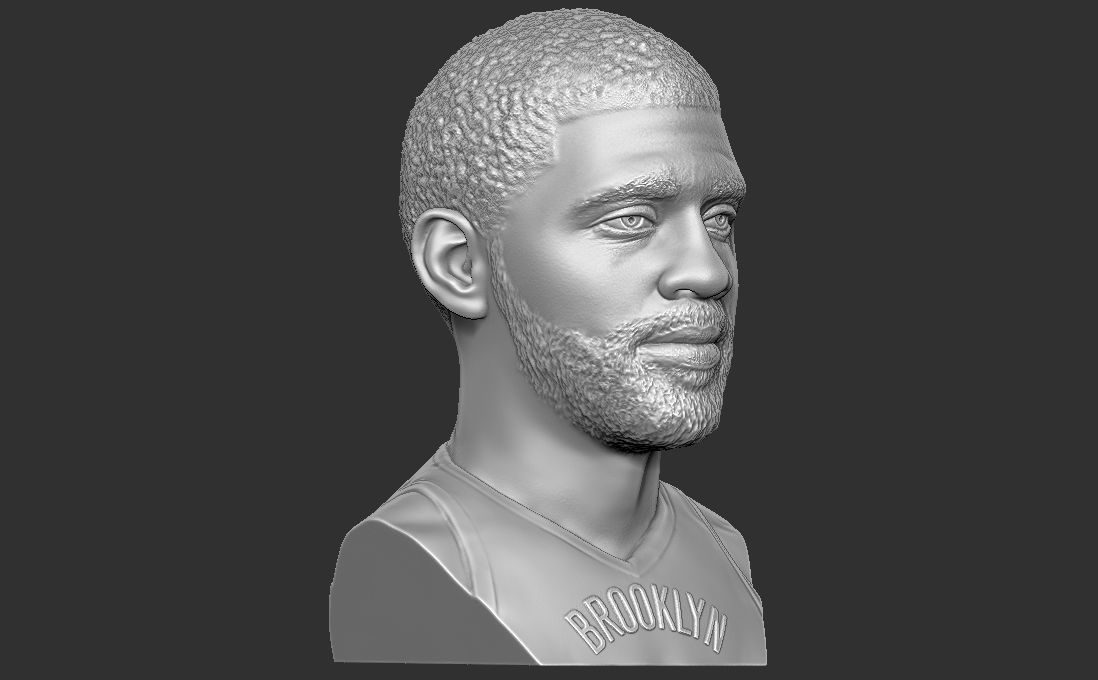 Kyrie Irving bust for 3D printing 3D print model_15