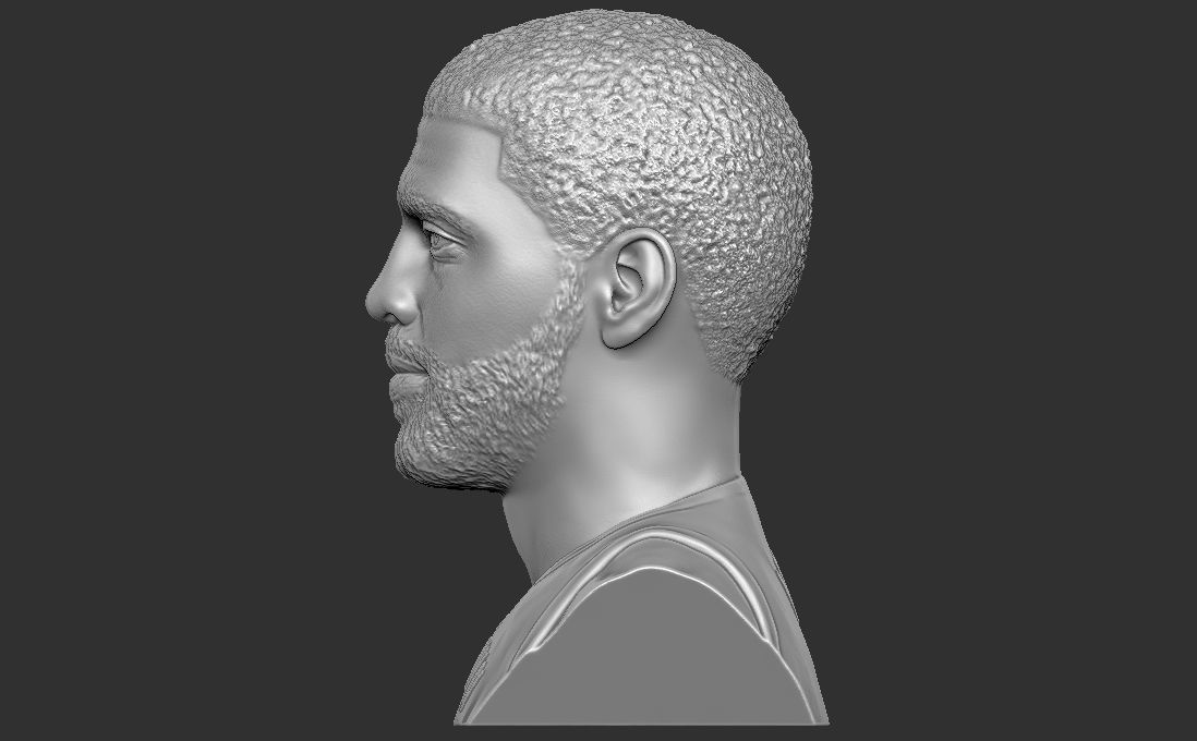 Kyrie Irving bust for 3D printing 3D print model_10