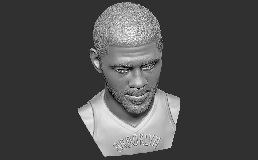 Kyrie Irving bust for 3D printing 3D print model_18