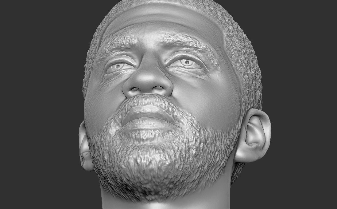 Kyrie Irving bust for 3D printing 3D print model_24